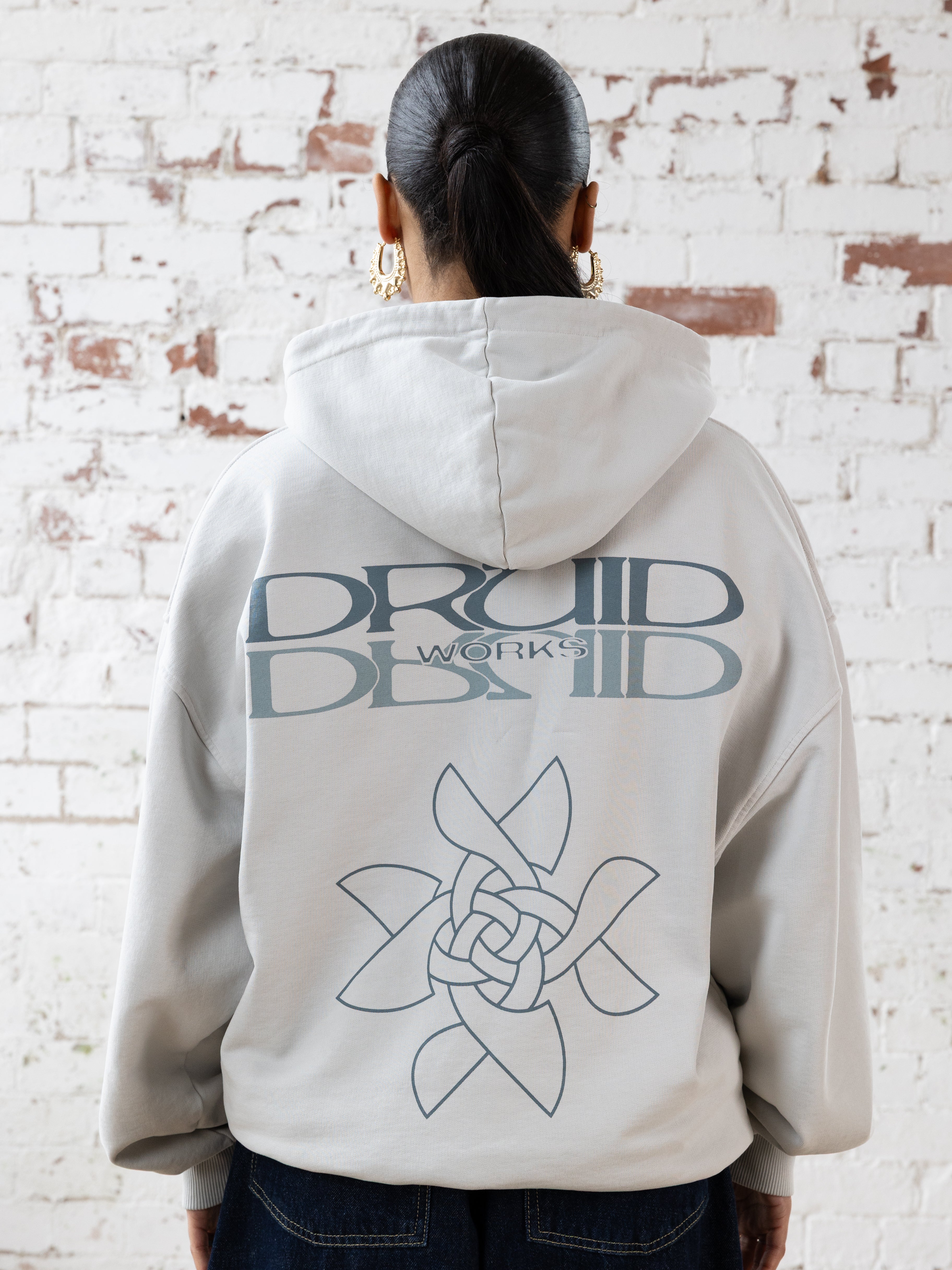 Hoodie - Grey / Liath