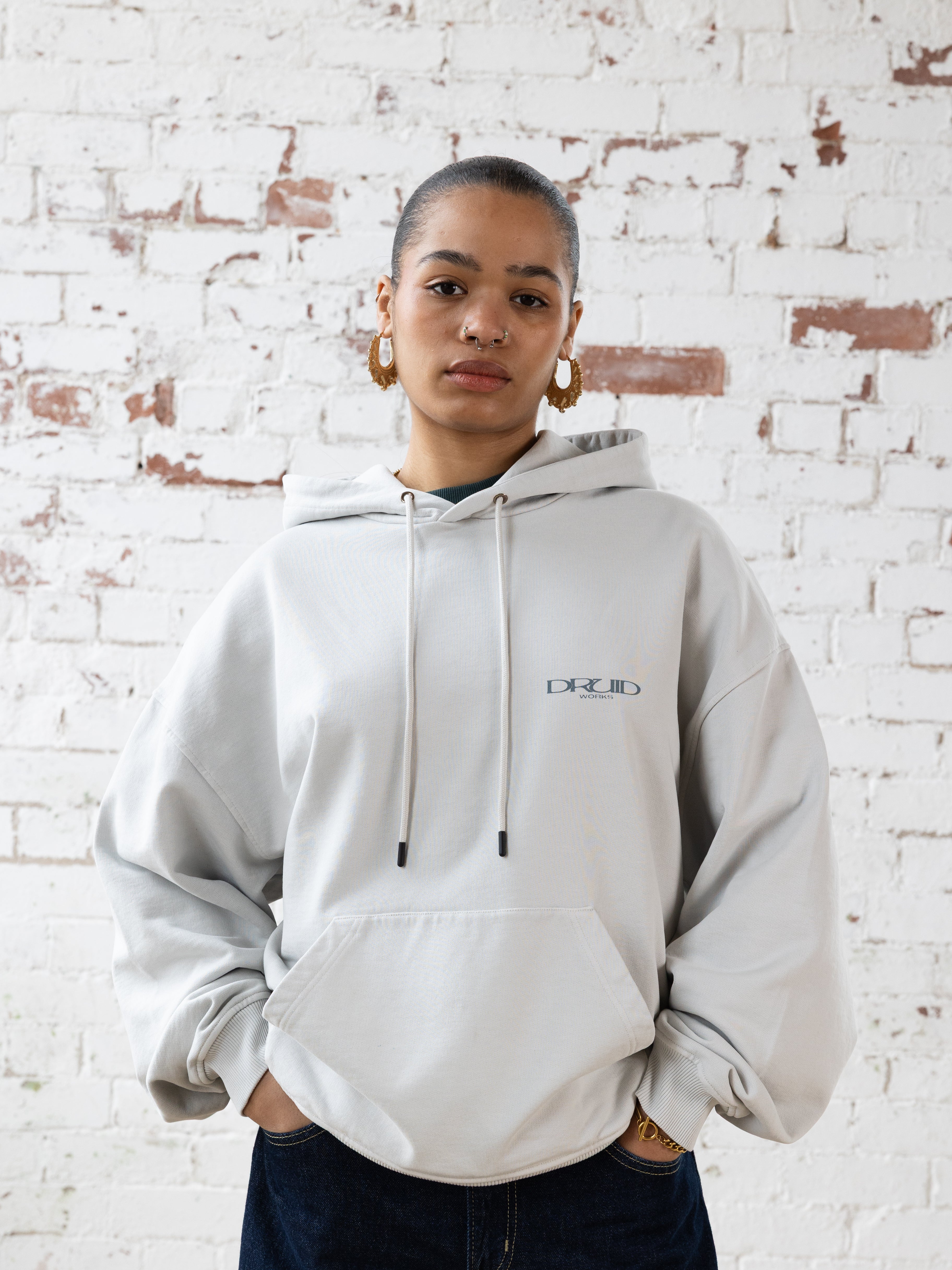 Hoodie - Grey / Liath