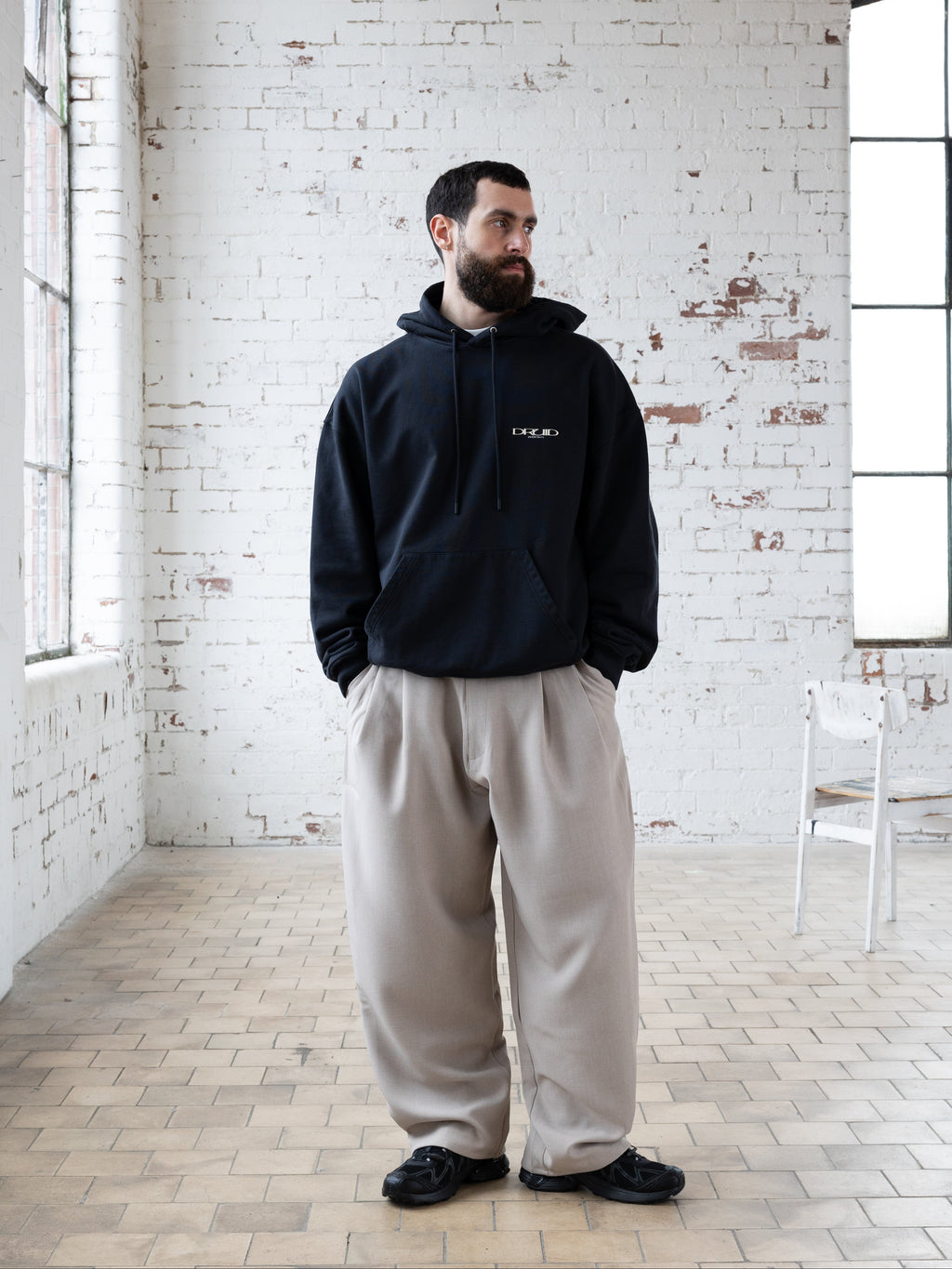 Hoodie - Black Water / Uisce Dubh