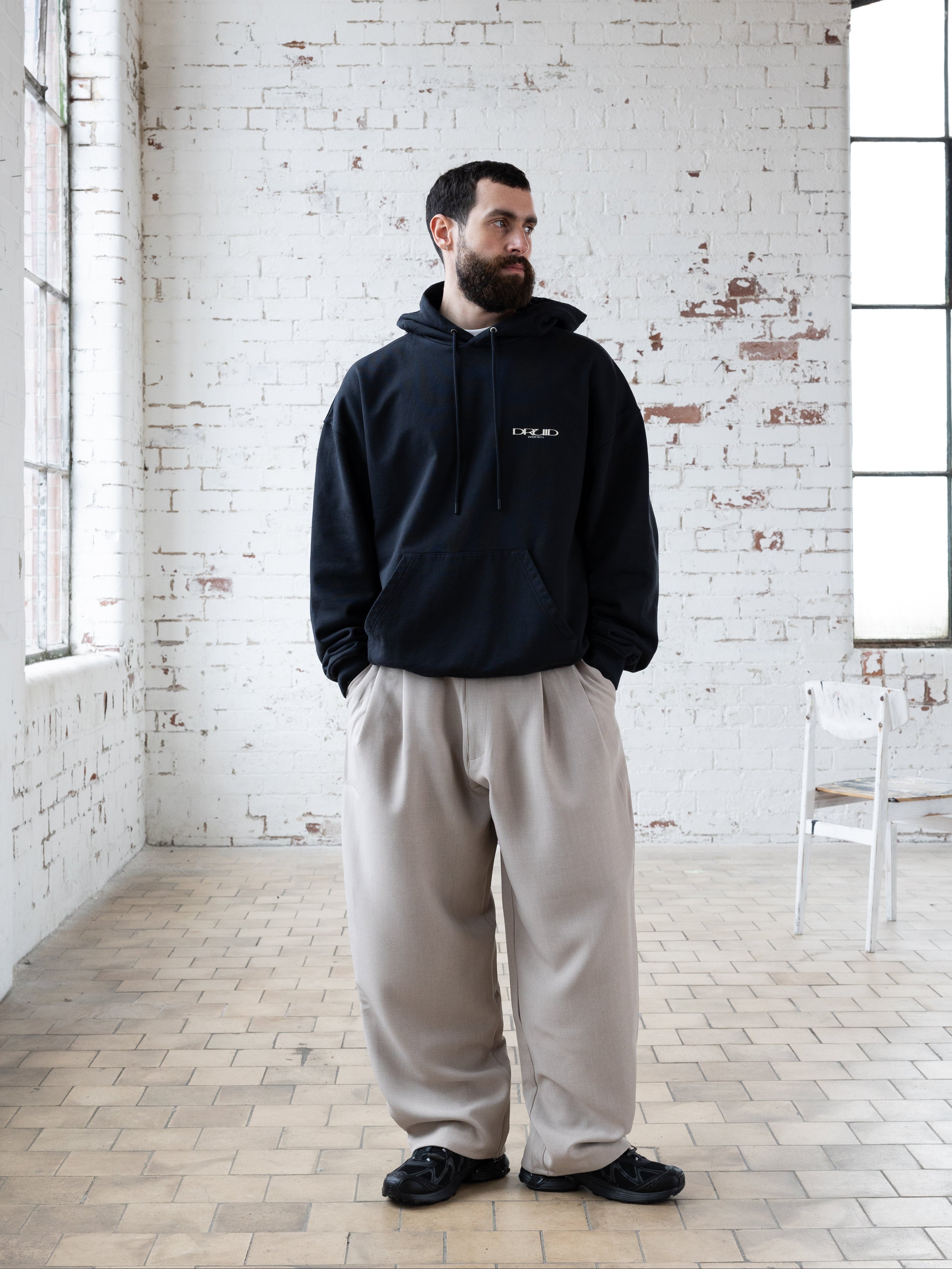 Hoodie - Black Water / Uisce Dubh