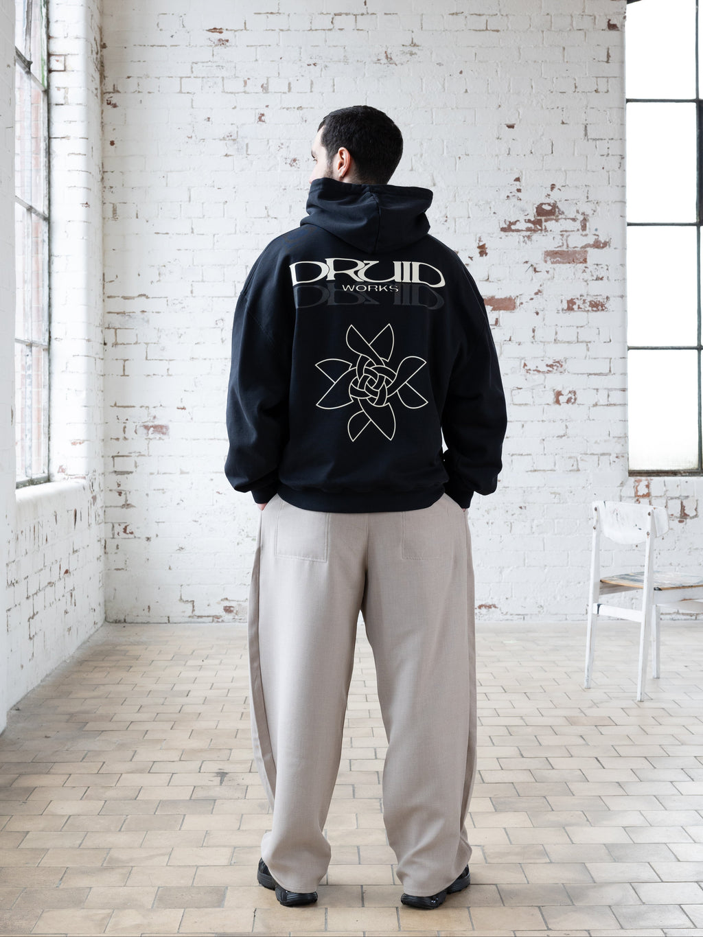 Hoodie - Black Water / Uisce Dubh