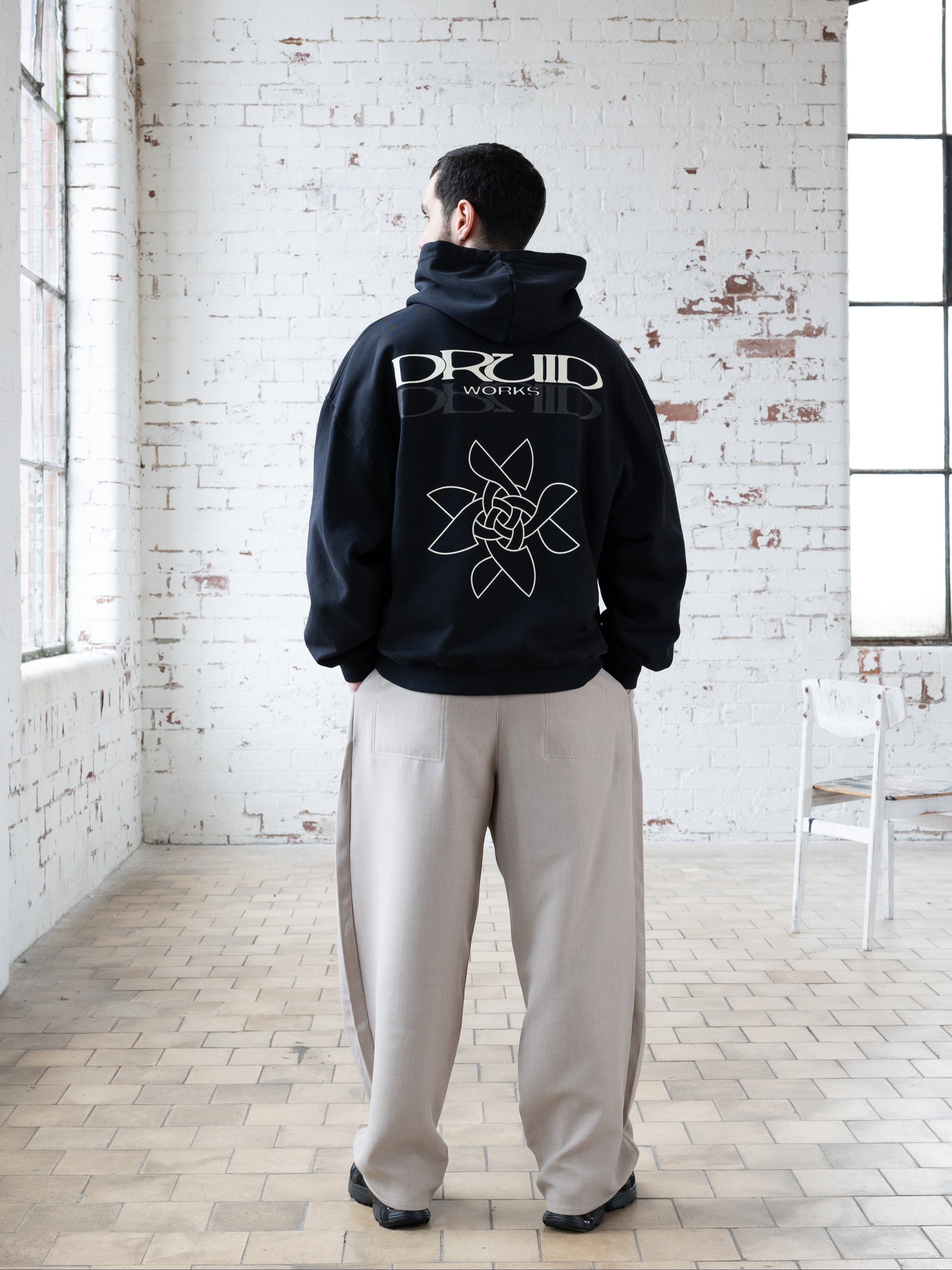 Hoodie - Black Water / Uisce Dubh