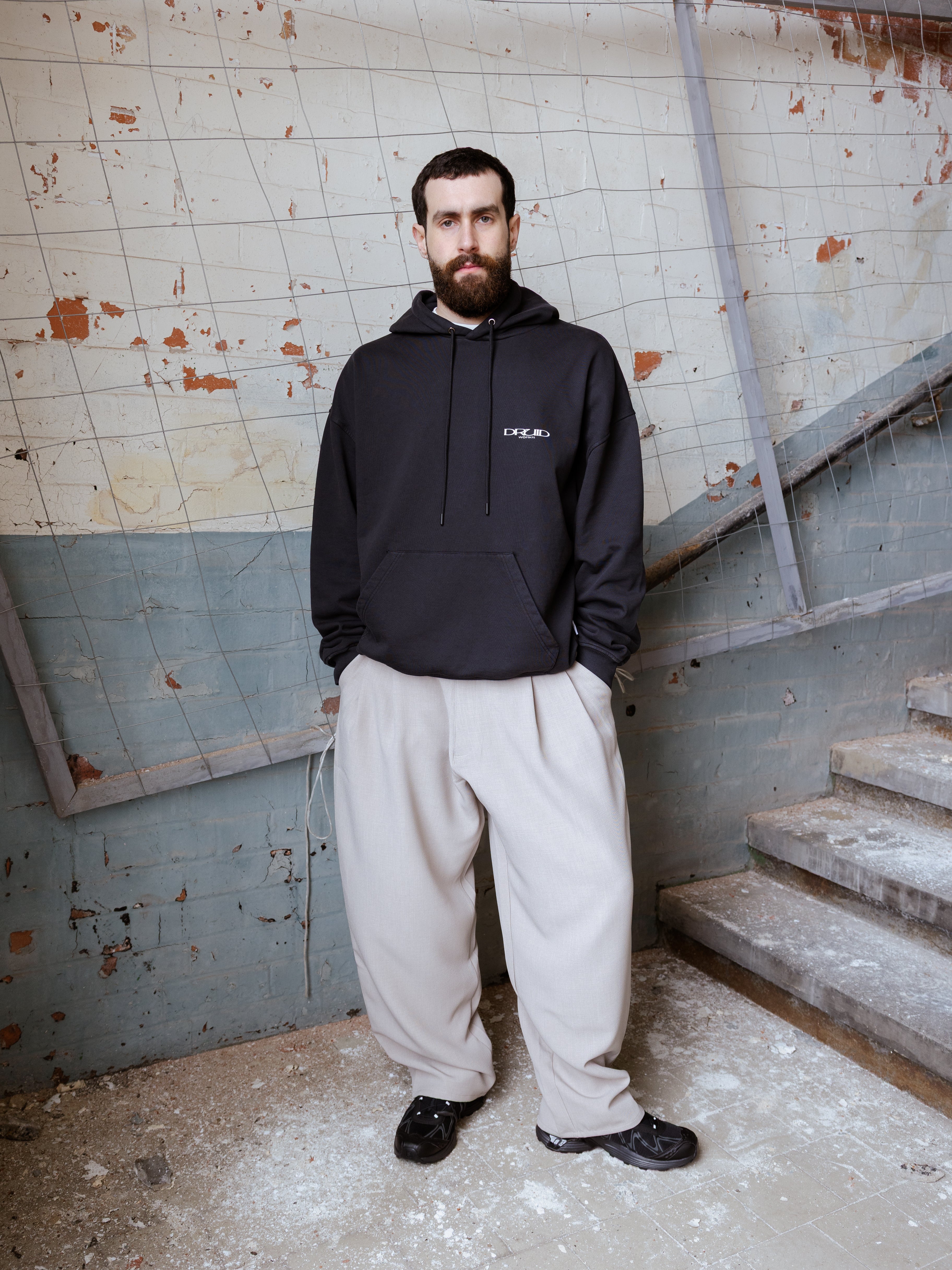 Hoodie - Black Water / Uisce Dubh