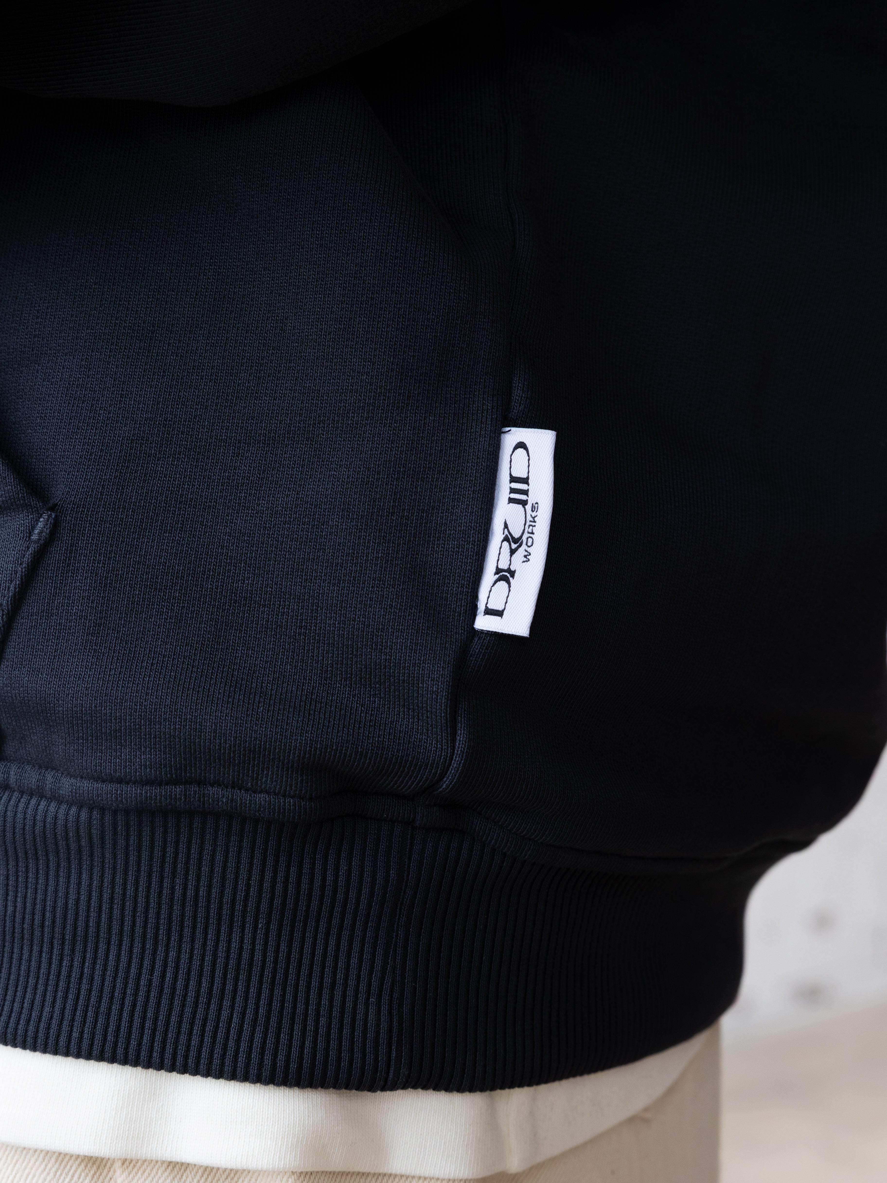 Hoodie - Black Water / Uisce Dubh